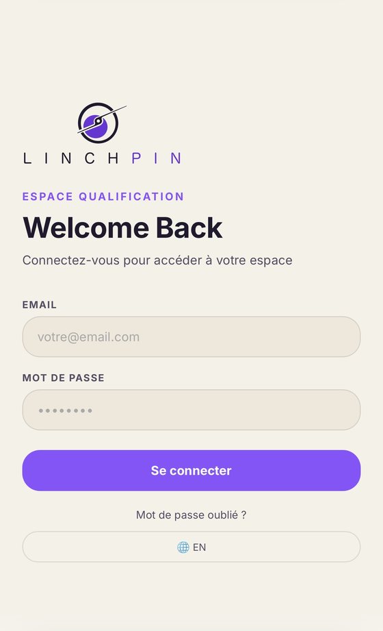 Connexion a la plateforme Linchpin